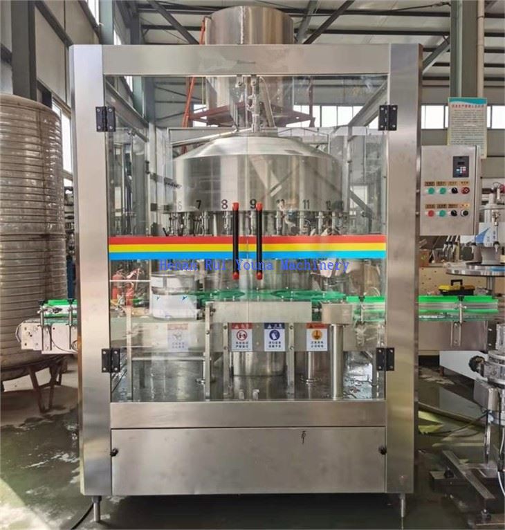 Customized automatic wine juice filling capping labeling line (2)