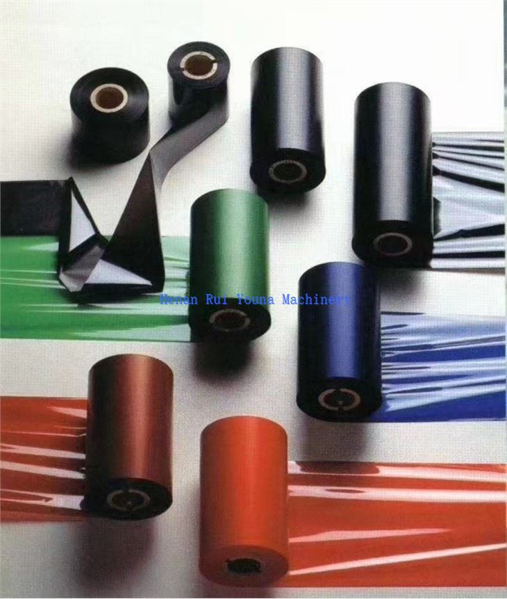 Wax Resin Carbon Ribbon Ttr Ribbon Different Color Thermal Transfer Ribbon For Ttr Printer