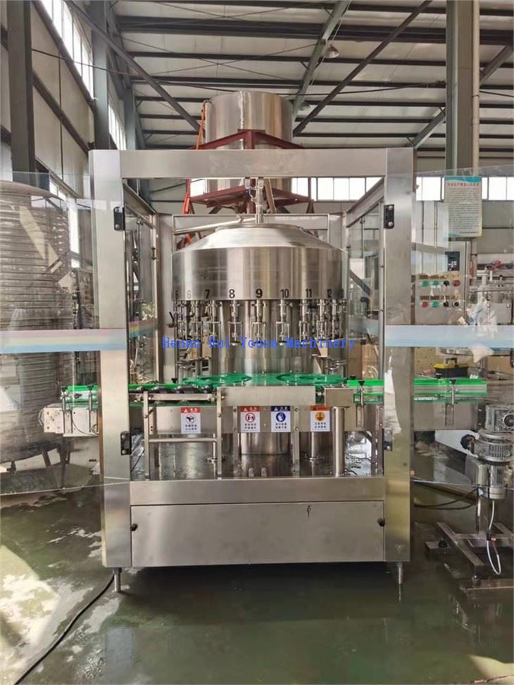 Customized automatic wine juice filling capping labeling line (4)