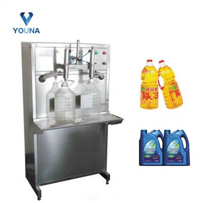 Máquina de llenado de botellas de agua de aceite líquido de jugo de bebida 1-5L