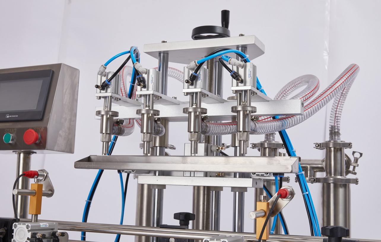 Automatic Water Filling Machine display