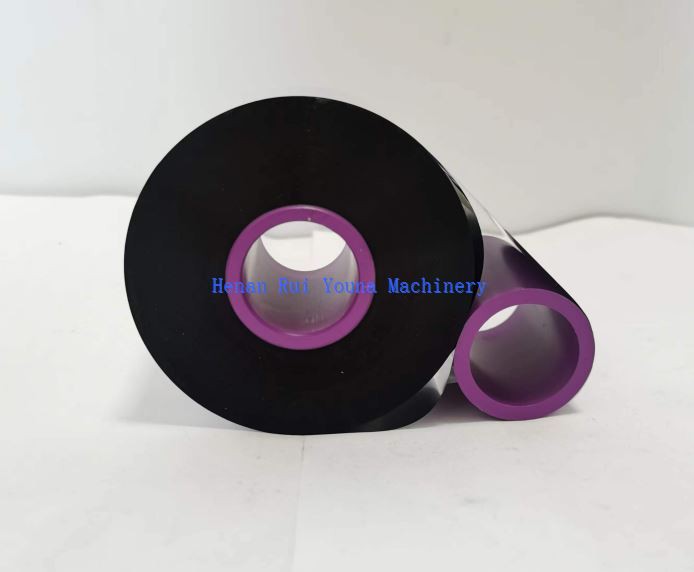 Hot Coding Foil Wax Resin Black Coding Ribbon For TTO Coding Machine