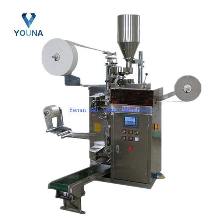 automatic filter bag tea packing machine with tag and thread (2)