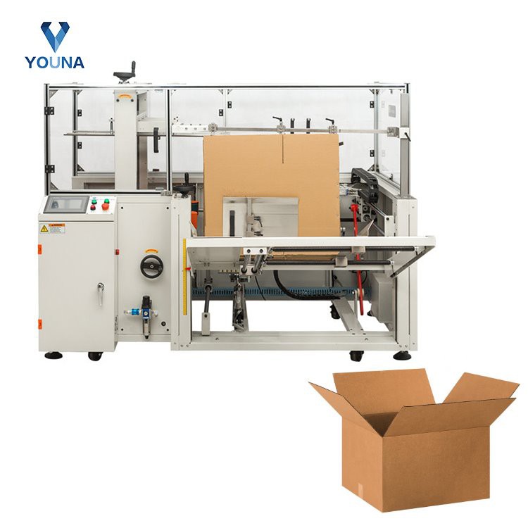 Fully Automatic Carton Case Opening Erector and Bottom Sealer Packing Machine for Box