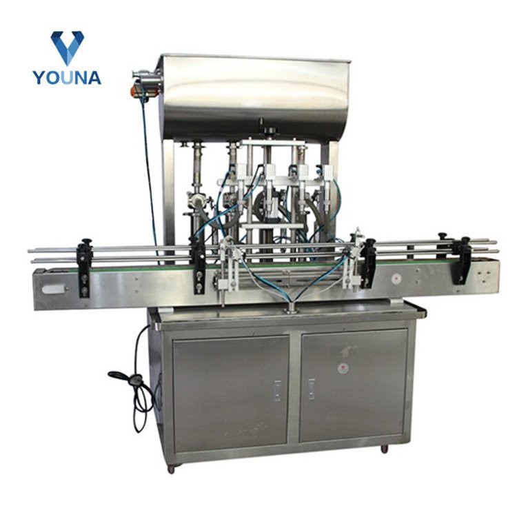 Multifunction Automatic Small Water / Juice / Sunflower Oil / Shampoo / Cleanser Filling Machine