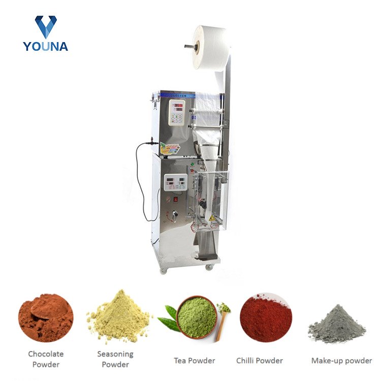 Automatic Flour, Coco, Spice, Chili, Currie, Pepper, Milk, Powder Filling Sealing Packing Machine