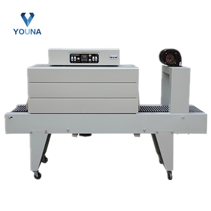 Semi Automatic Electrical PE Plastic Film Thermal Shrink Packing Wrapping Machine Heat Shrink Tunnel