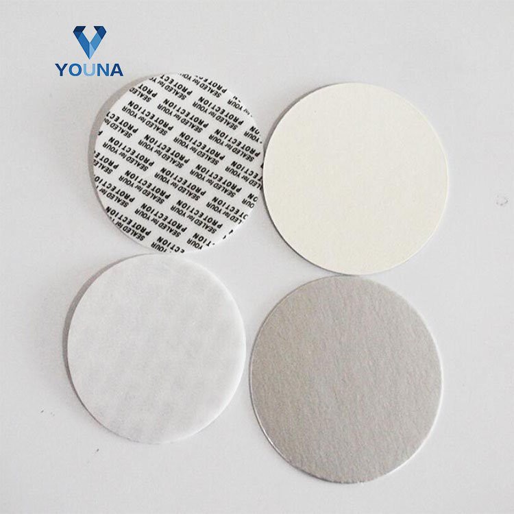Pressure Sensitive Bottle Cap Seal Liner for Glass Containers and Plastic Containers