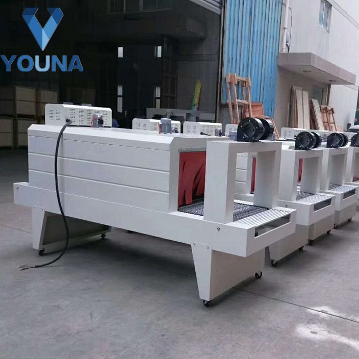 Semi Automatic Type Film Shrink Wrapping and Packing Machine for Water Bottles