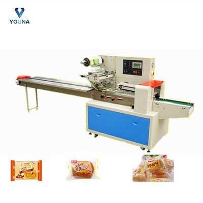 Soontrue Machinery Bread Food Wafer Candy Noodle Fully Automatic Flow Pillow Packing Machine Packaging Machinery Wrapping Machine