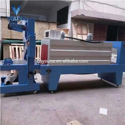 Automatic PE Film Heat Shrinking Wrapping Packing Machine Film Shrink Packaging Film Packing Machine