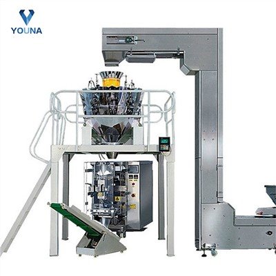 Multi-Function Fully Automatic High Speed Potato Chips Biscuit Coffee Beans Granule Packing Machine
