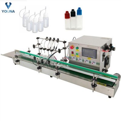 Fully Automatic Small Glass Bottle Negative Filling Machine for Alcohol White Liquor Bottling Labeling Packing Production High Quality