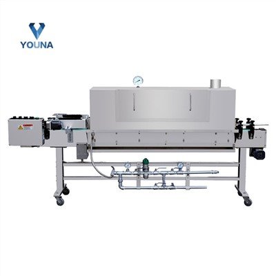 High Speed Automatic Plastic Glass Bottle PVC Label Sleeve Shrink Labeling Machine