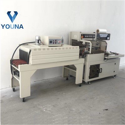 Heat Wind Automatic L POF PE Film Sealer Sealing Auto Shrinking Tunnel Shrink Packing Wrapping Machine for Boxes