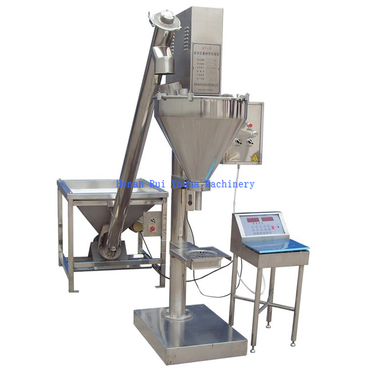 Auger Powder Filling Machine With Elevator