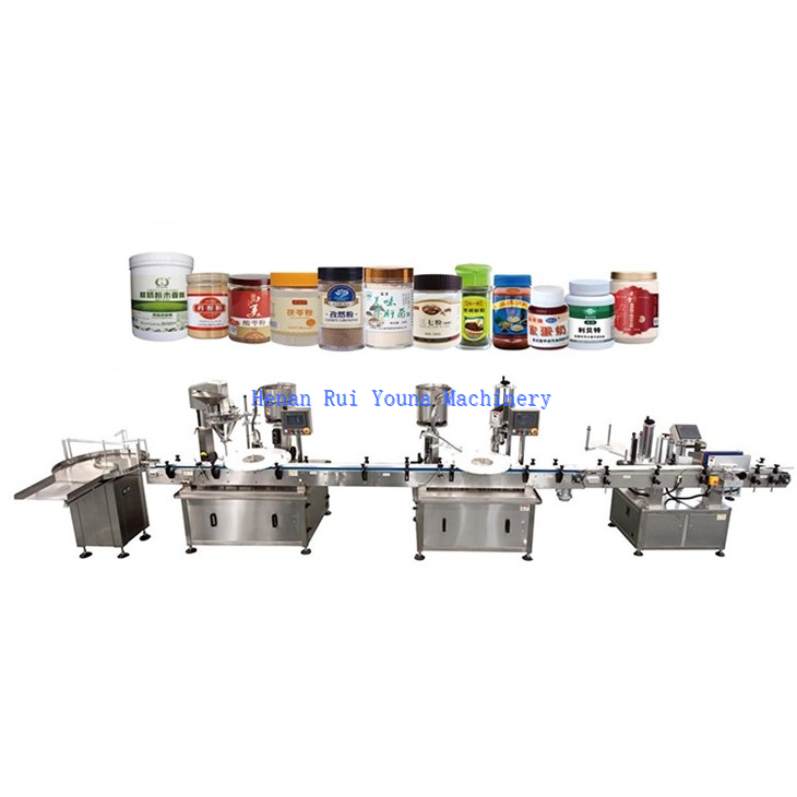 automatic plastic bottle filling capping labeling line (3)